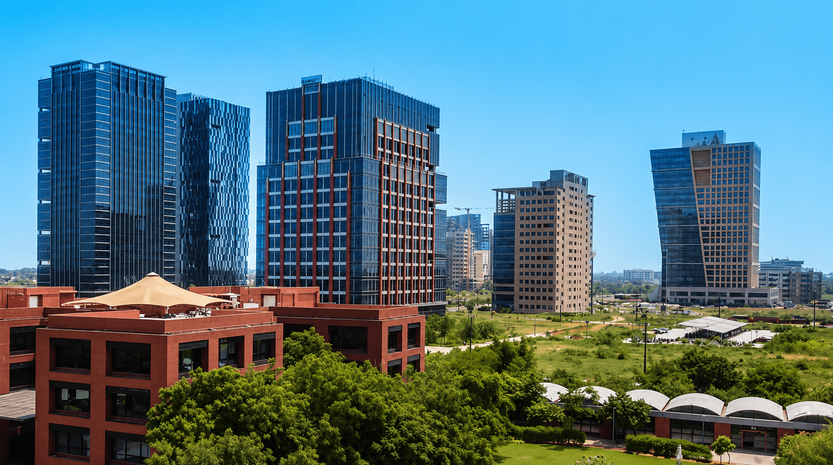 GIFT City skyline